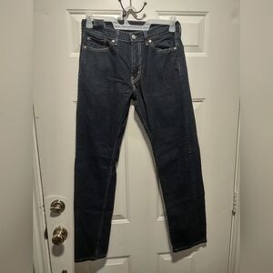 Levis 505 Regular Fit Jeans, Size 30 x 32 - Blue